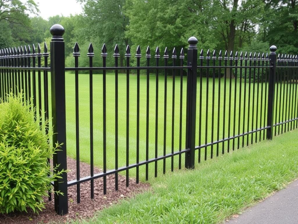 Как заказать забор из металла: простой план от выбора до установки