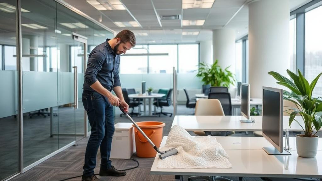 office cleaningфото